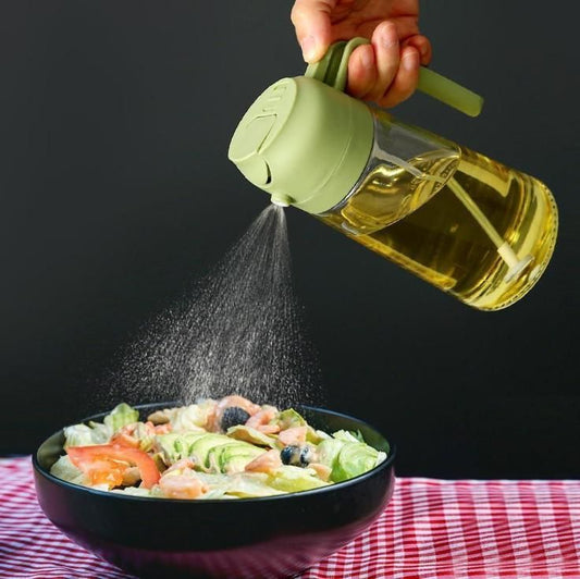 Oil Dispenser Bottle Vinegar Bottle 1000ml Bottle for Cooking Lead for Kitchen pack of 1