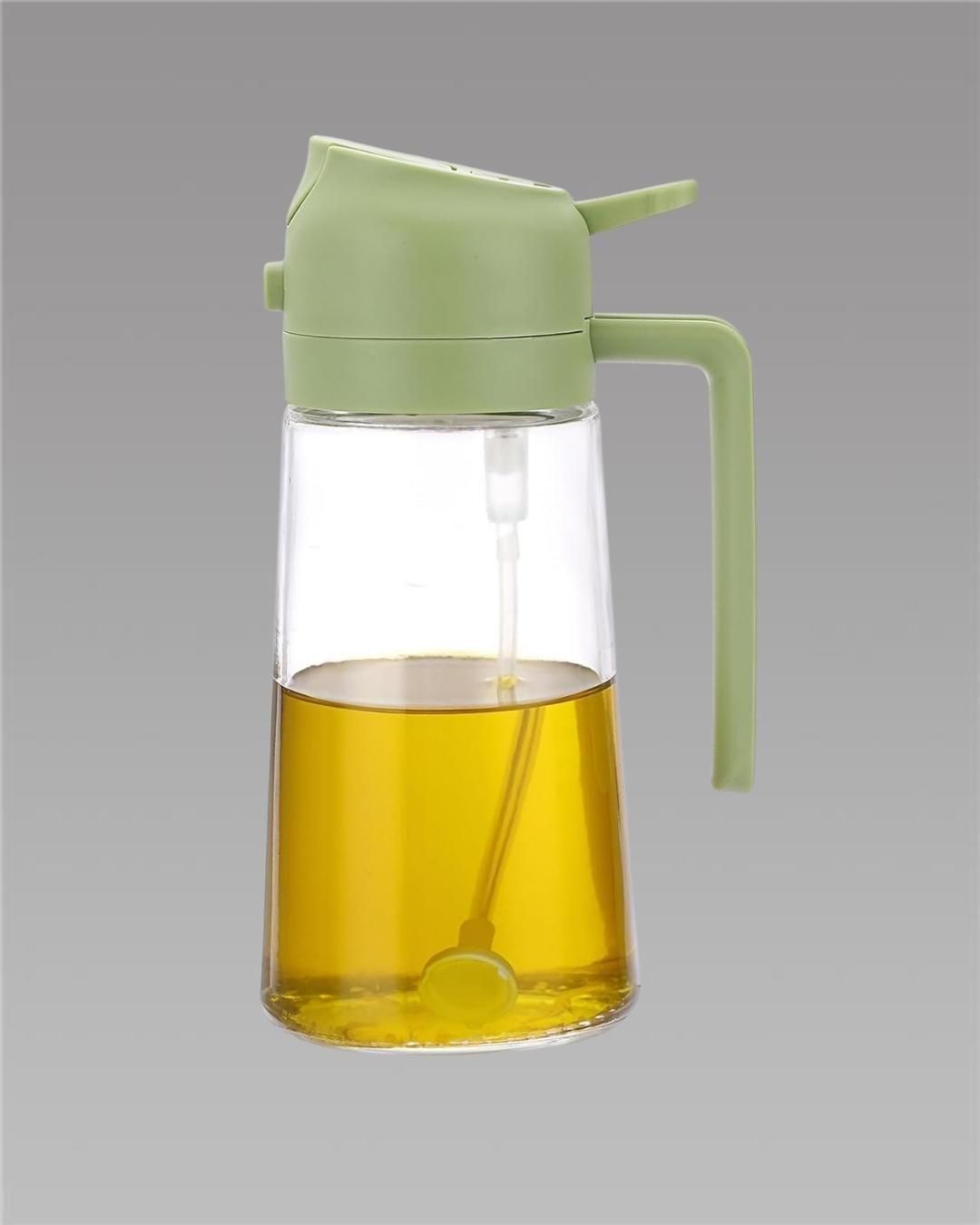 Oil Dispenser Bottle Vinegar Bottle 1000ml Bottle for Cooking Lead for Kitchen pack of 1
