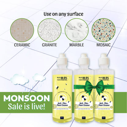 Anti-Flies Floor Cleaner (Ants & Flies Repellent, Child Safe, Pet Safe)