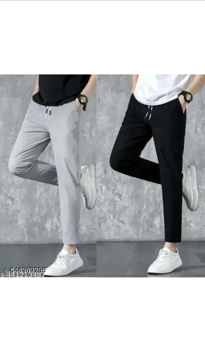 Men Solid Track Pants ( Buy one get one free)