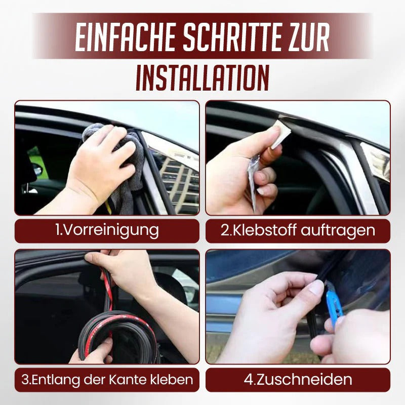 🧷Dustproof rubber sealing tape for noise reduction in cars