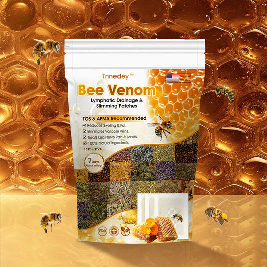Bee Venom Lymphatic Drainage & Slimming Foot Patches 🌿👣 (HM Official)